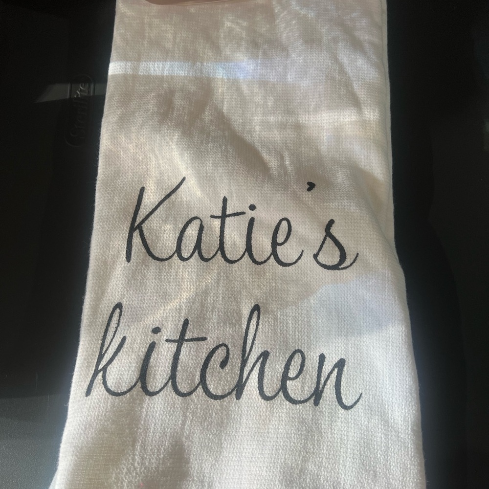cupcakes & cashmere White Kitchen Towel